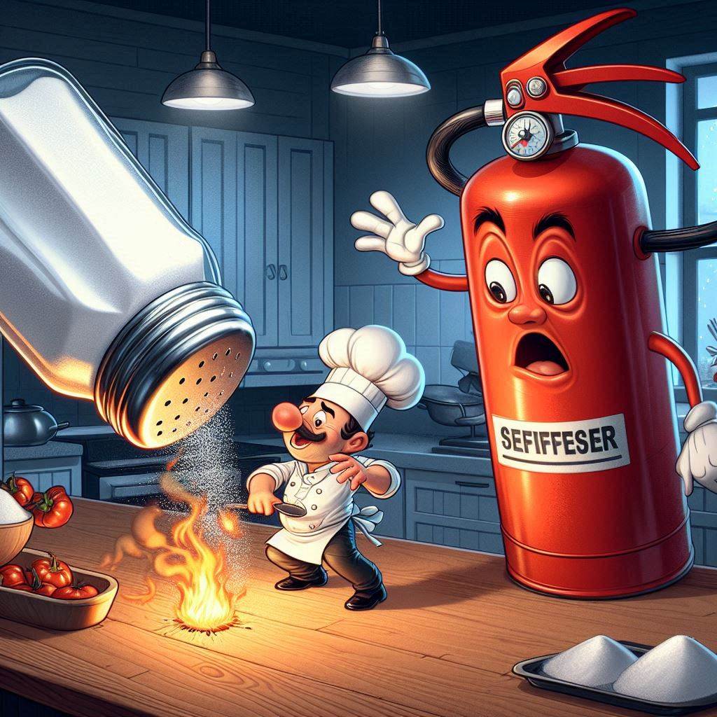 Can Salt Extinguish Fires