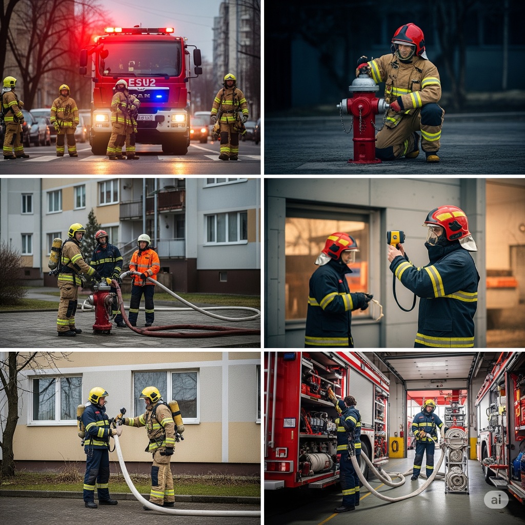 Daily Tasks of Firefighters