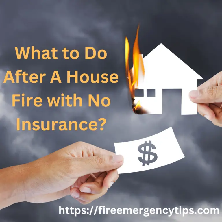 What To Do After A House Fire With No Insurance