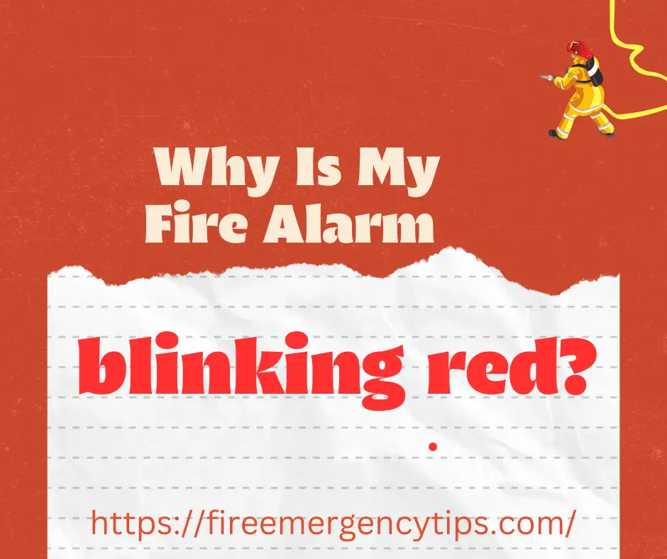 Why Is My Fire Alarm Blinking Red?