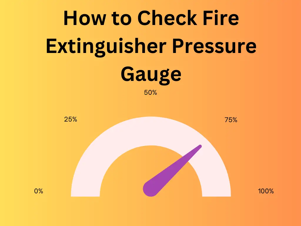 How to Check Fire Extinguisher Pressure Gauge