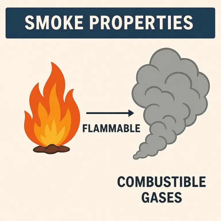 Are Smoke Properties Flammable
