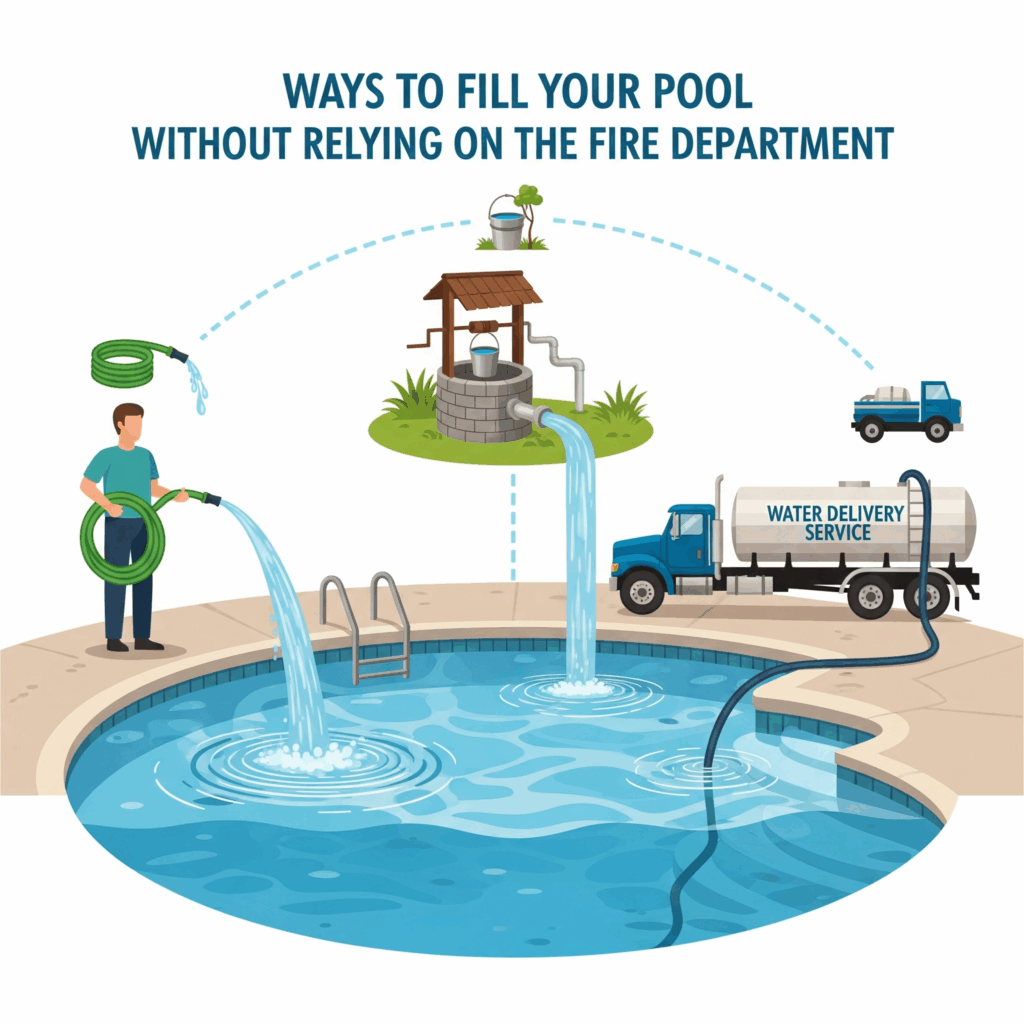 Ways to Fill Your Pool Without Relying on the Fire Department