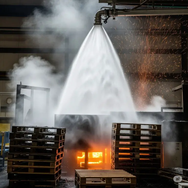 fire suppression with cold