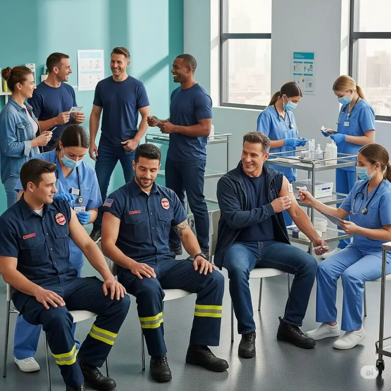 Should Firefighters Get Vaccinated