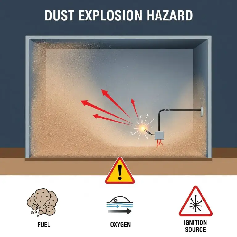how dust can cause fires