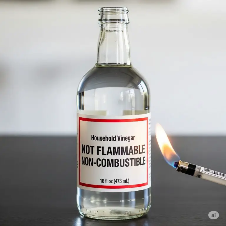 Is Vinegar Flammable