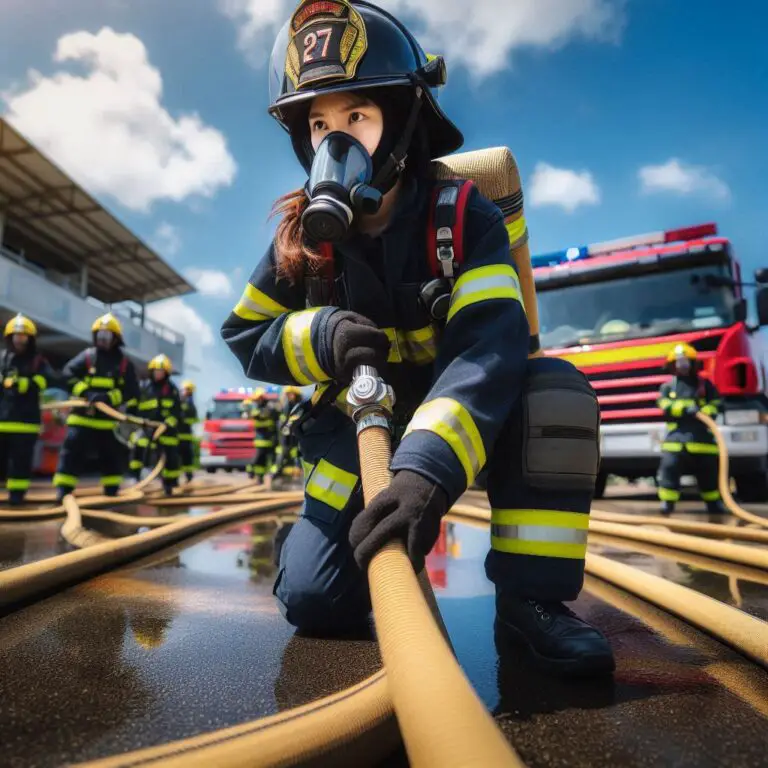Cross Lay Technique in Firefighting