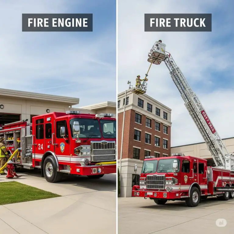 Understanding the Roles: Fire Engine vs. Fire Truck in Emergency Response
