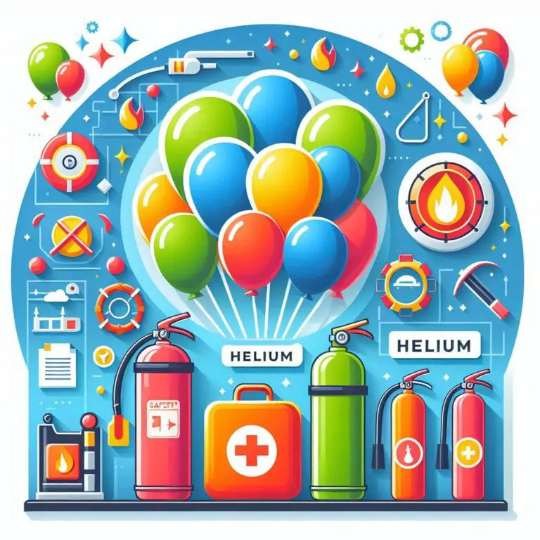 Safety of Helium Flammability and Dangers Debunked