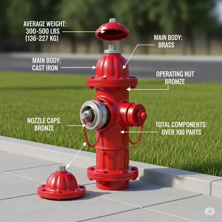 Weight of Fire Hydrants