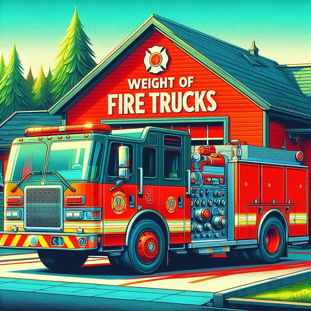 weight of firetrucks