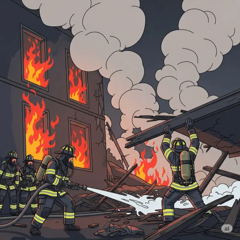 why firefighters die