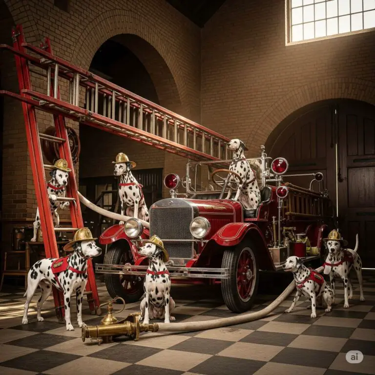 Dalmatians in Fire Service
