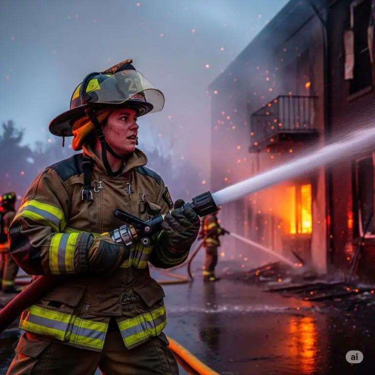 Rewards of Being a Female Firefighter