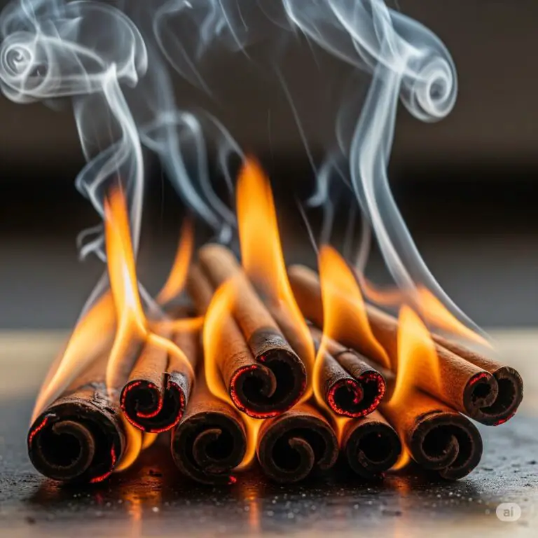 Flammability of Cinnamon
