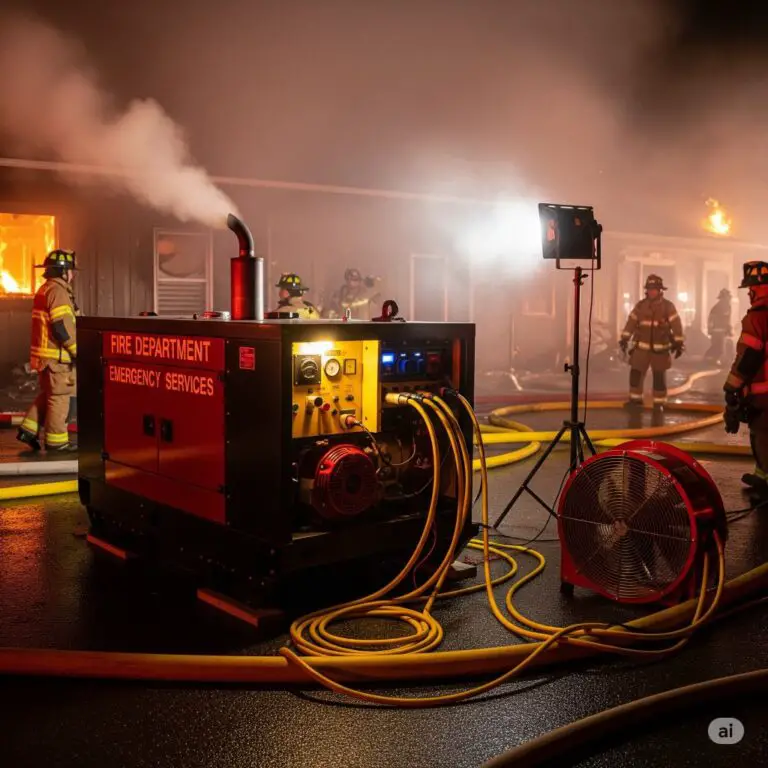 Fire Department Generators Are Vital