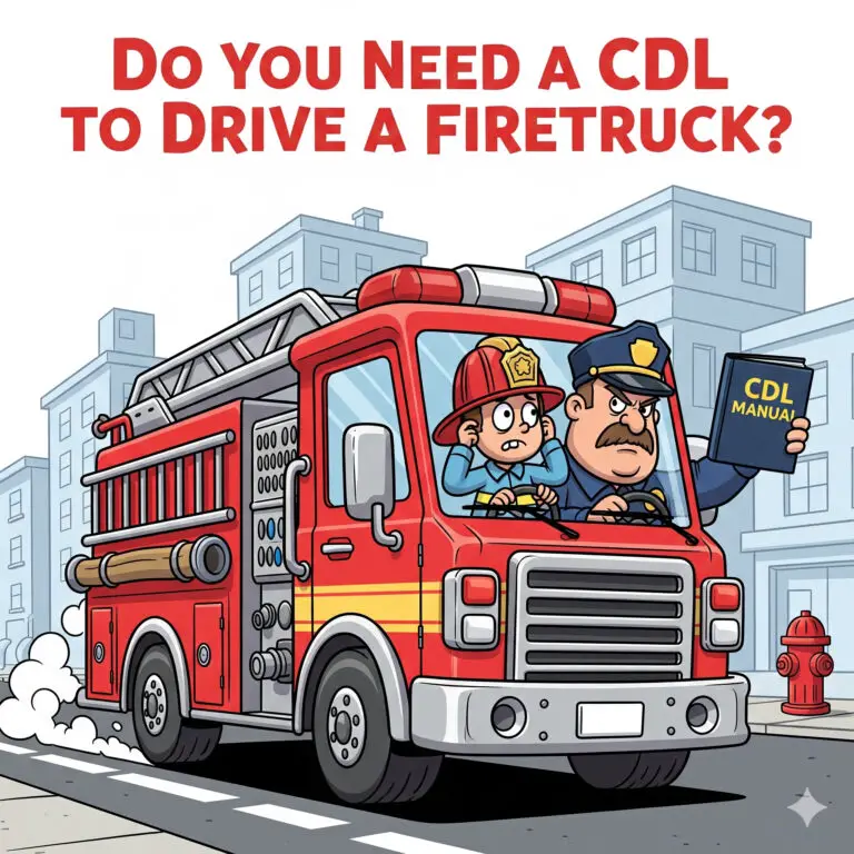 Do You Need a CDL to Drive a Firetruck? Licensing Requirements