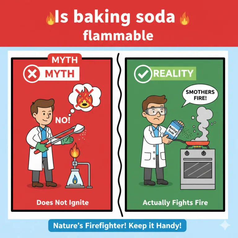 Is Baking Soda Flammable? Understanding Its Response to Heat Safely
