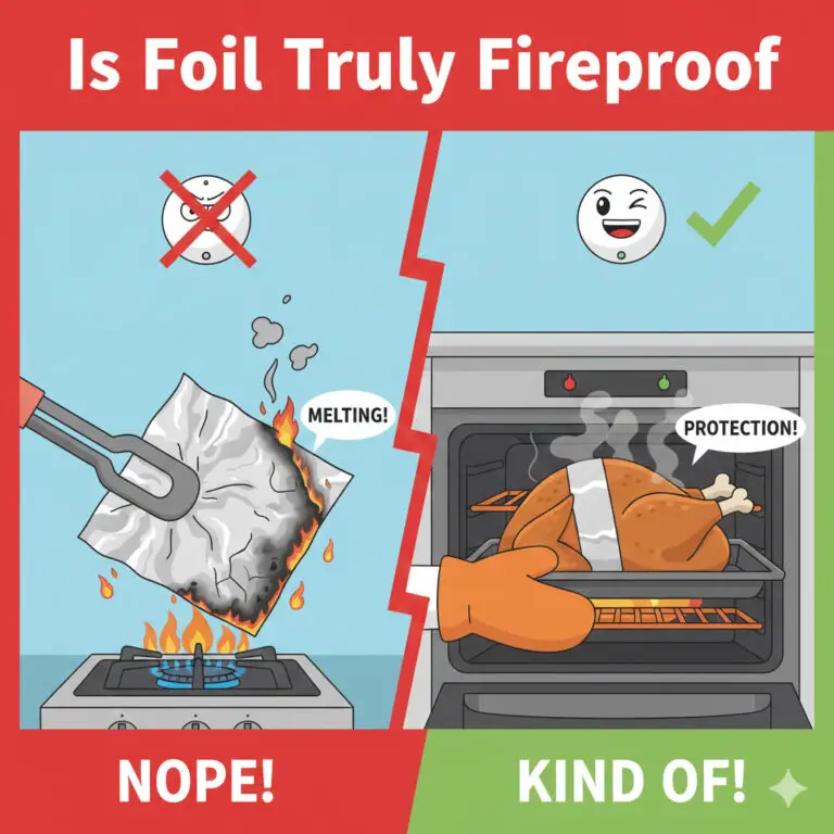 Debunking the Myth: Is Foil Truly Fireproof?