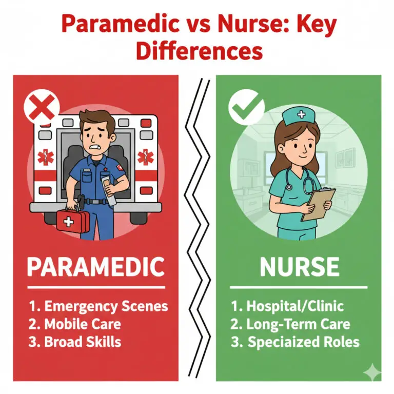Paramedic vs Nurse: Key Differences in Roles and Training